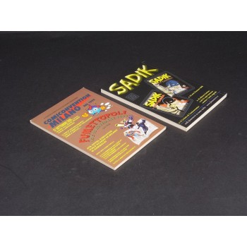 SADIK CONTRO KANNIBAL – 2 edizioni + cartolina + tavola – Copia A05 su 53