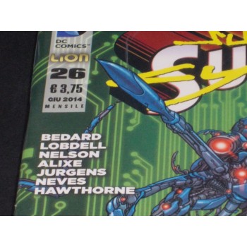 SUPERMAN 26 : SUPERMAN CYBORG di Bedard , … + Carte da gioco (RW Lion 2014 – Sigillato)
