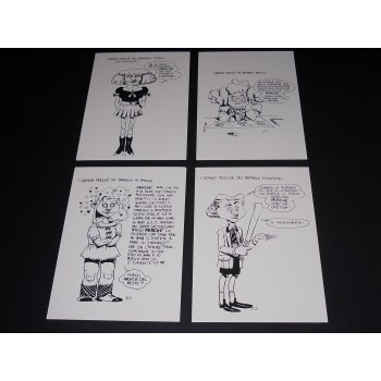 I GRANDI PERCHÉ DEI BAMBINI portfolio Scozzari - Art Core 1996 Copia autografata