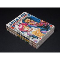 LAYLA & REI Serie completa 1/3 (Planet Manga - Panini 2001 Prima edizione)