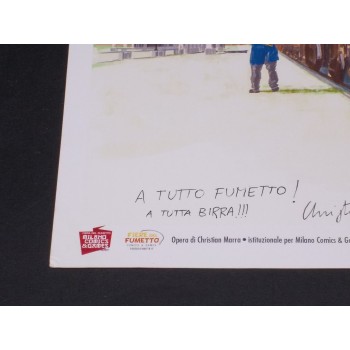 CHRISTIAN MARRA Litografia autografata con dedica – Milano Comics & Games Copia 00098 su 00099